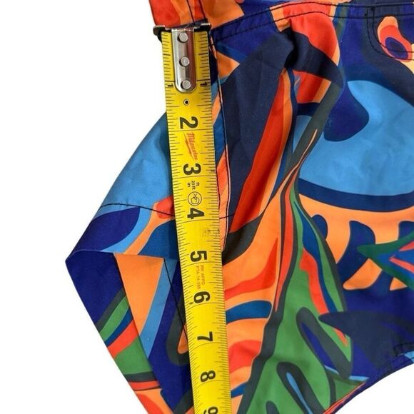 maamgic Mens Swim Trunks 5" Quick Dry Beach Shorts Mesh Lining Quick Dry Large - Picture 8 of 8